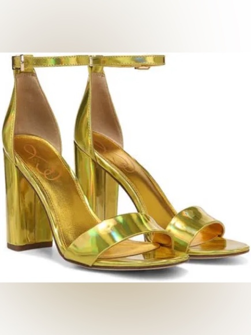 Sam Edelman Yaro Sandal 8.5 Gold